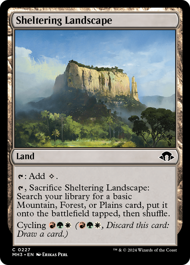 Sheltering Landscape [Modern Horizons 3] | Gear Gaming Bentonville