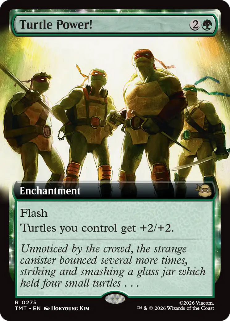 Turtle Power! (Extended Art) [Teenage Mutant Ninja Turtles] | Gear Gaming Bentonville
