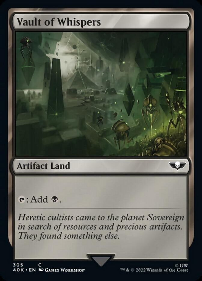 Vault of Whispers (Surge Foil) [Warhammer 40,000] | Gear Gaming Bentonville