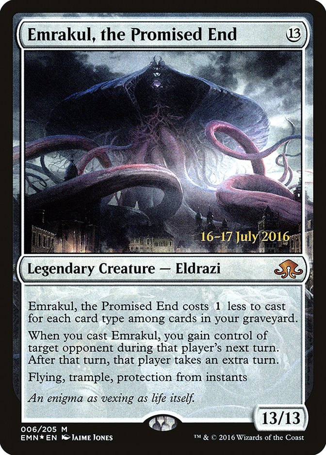 Emrakul, the Promised End [Eldritch Moon Prerelease Promos] | Gear Gaming Bentonville