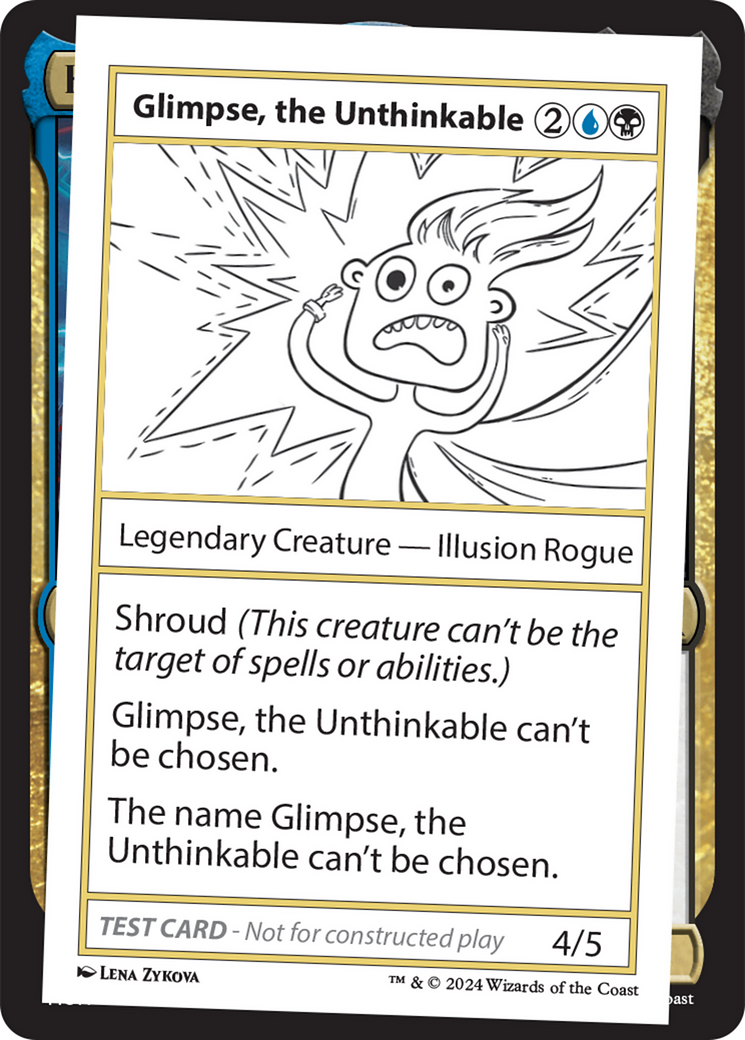 Glimpse, the Unthinkable [Mystery Booster 2 Playtest Cards] | Gear Gaming Bentonville