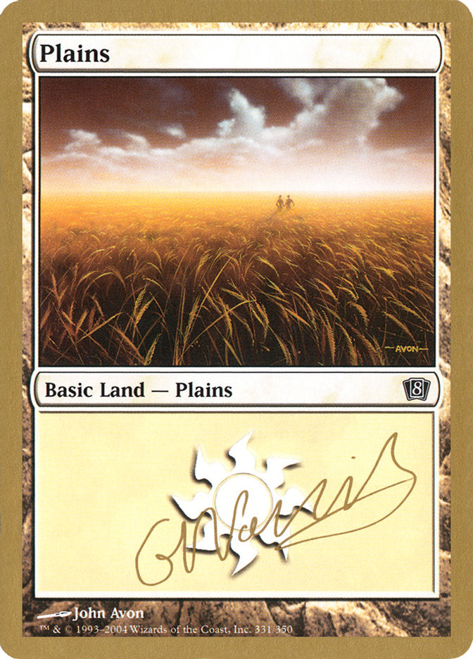 Plains (gn331) (Gabriel Nassif) [World Championship Decks 2004] | Gear Gaming Bentonville