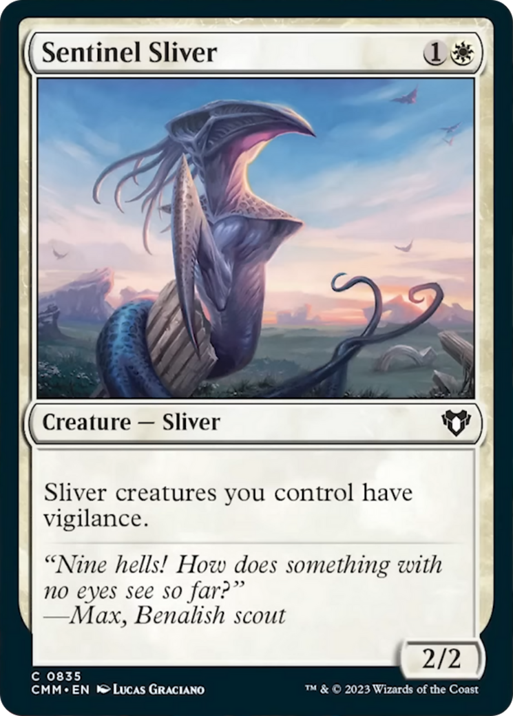 Sentinel Sliver [Commander Masters] | Gear Gaming Bentonville