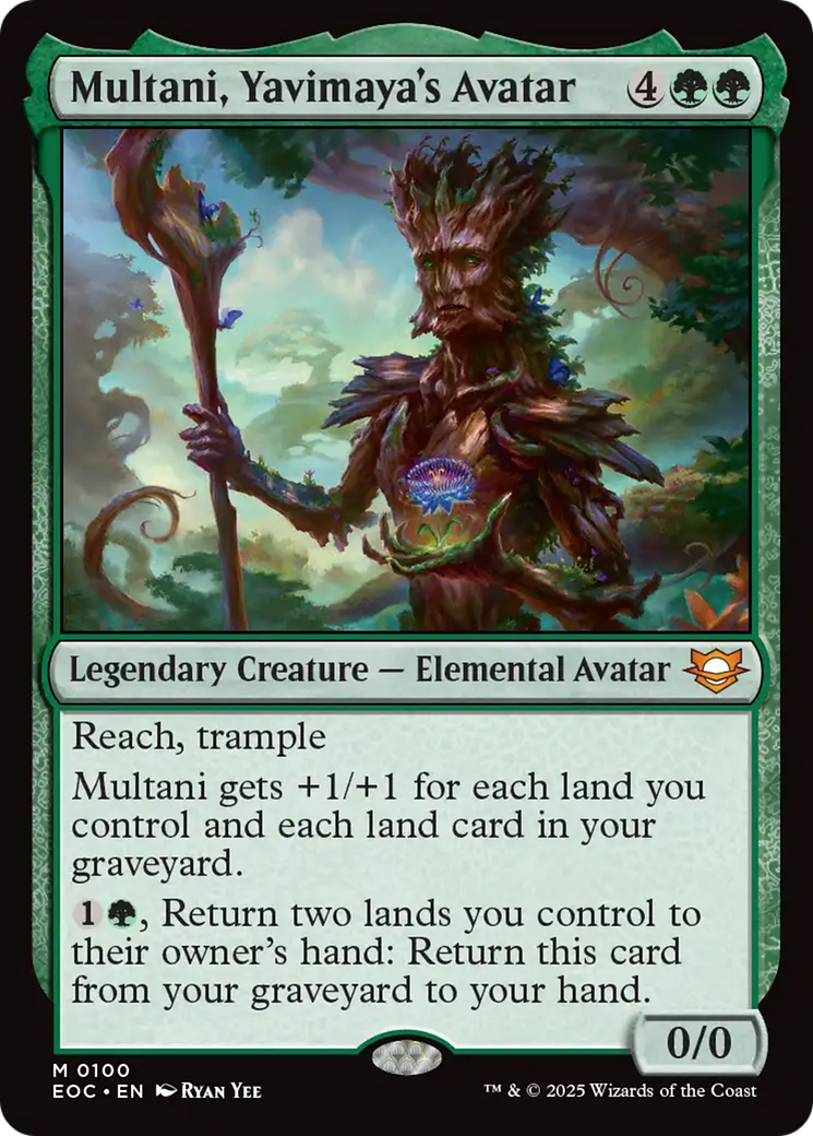 Multani, Yavimaya's Avatar [Edge of Eternities Commander] | Gear Gaming Bentonville
