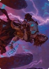 Toralf, God of Fury Art Card [Kaldheim Art Series] | Gear Gaming Bentonville
