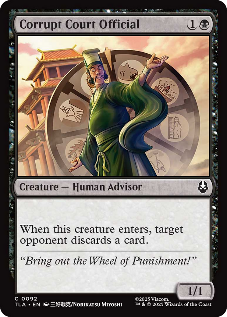 Corrupt Court Official [Avatar: The Last Airbender] | Gear Gaming Bentonville