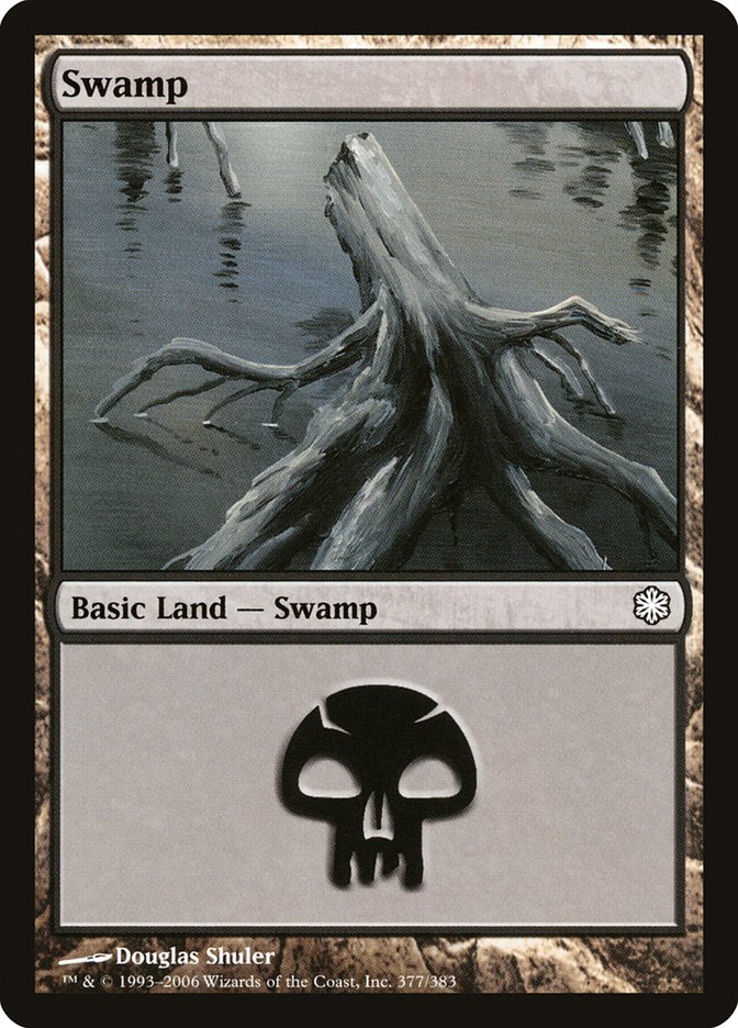Swamp (377) [Coldsnap Theme Decks] | Gear Gaming Bentonville