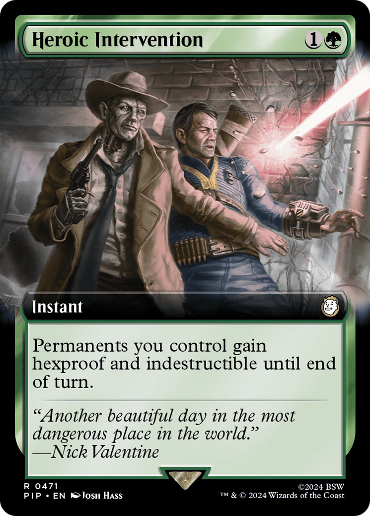 Heroic Intervention (Extended Art) [Fallout] | Gear Gaming Bentonville