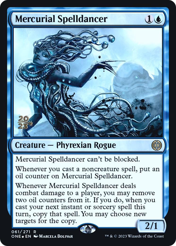 Mercurial Spelldancer [Phyrexia: All Will Be One Prerelease Promos] | Gear Gaming Bentonville
