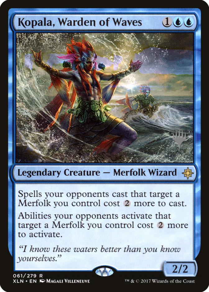 Kopala, Warden of Waves (Promo Pack) [Ixalan Promos] | Gear Gaming Bentonville