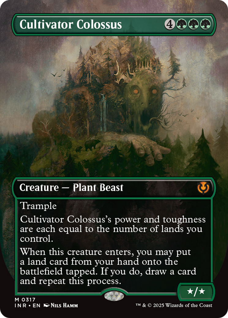 Cultivator Colossus (Borderless) [Innistrad Remastered] | Gear Gaming Bentonville