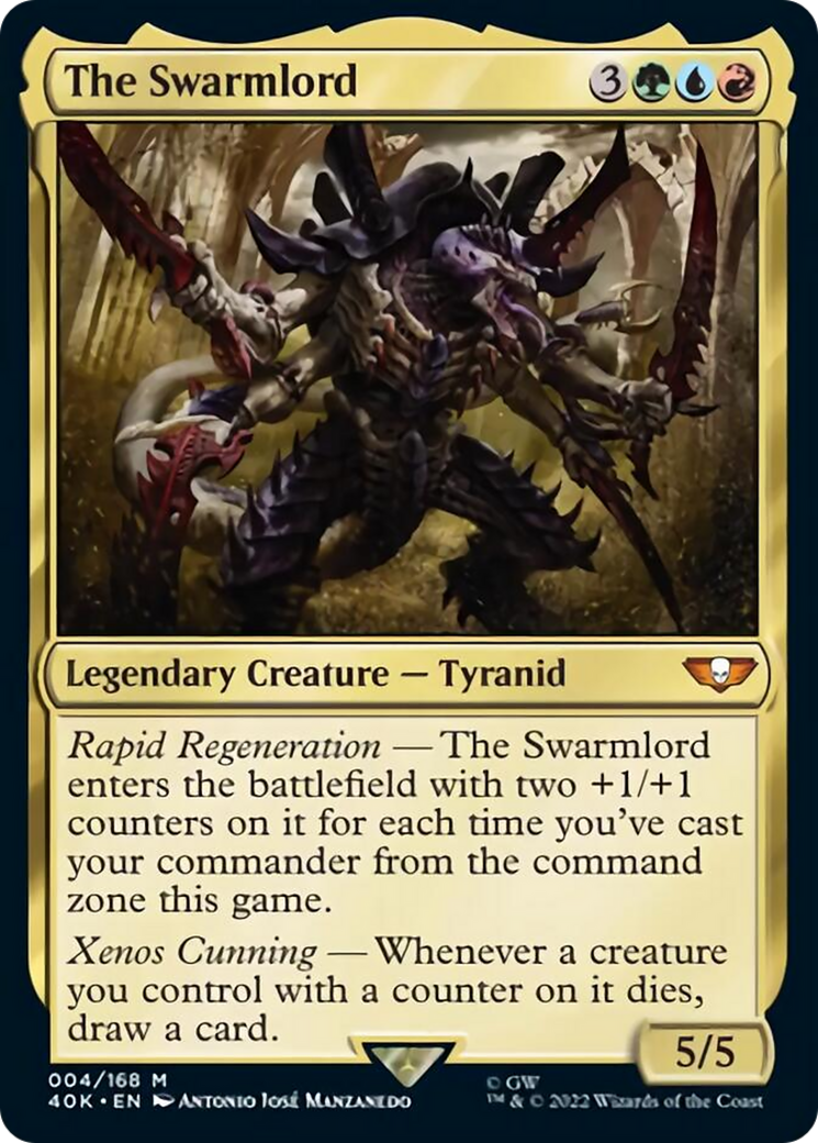 The Swarmlord (Surge Foil) [Warhammer 40,000] | Gear Gaming Bentonville