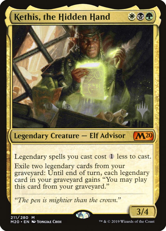 Kethis, the Hidden Hand (Promo Pack) [Core Set 2020 Promos] | Gear Gaming Bentonville