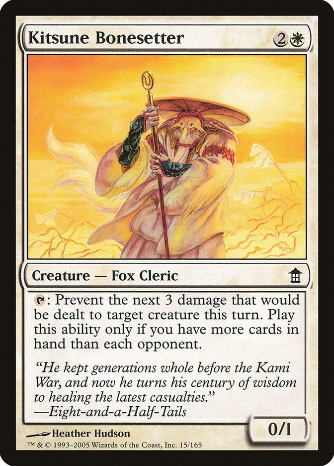 Kitsune Bonesetter [Saviors of Kamigawa] | Gear Gaming Bentonville