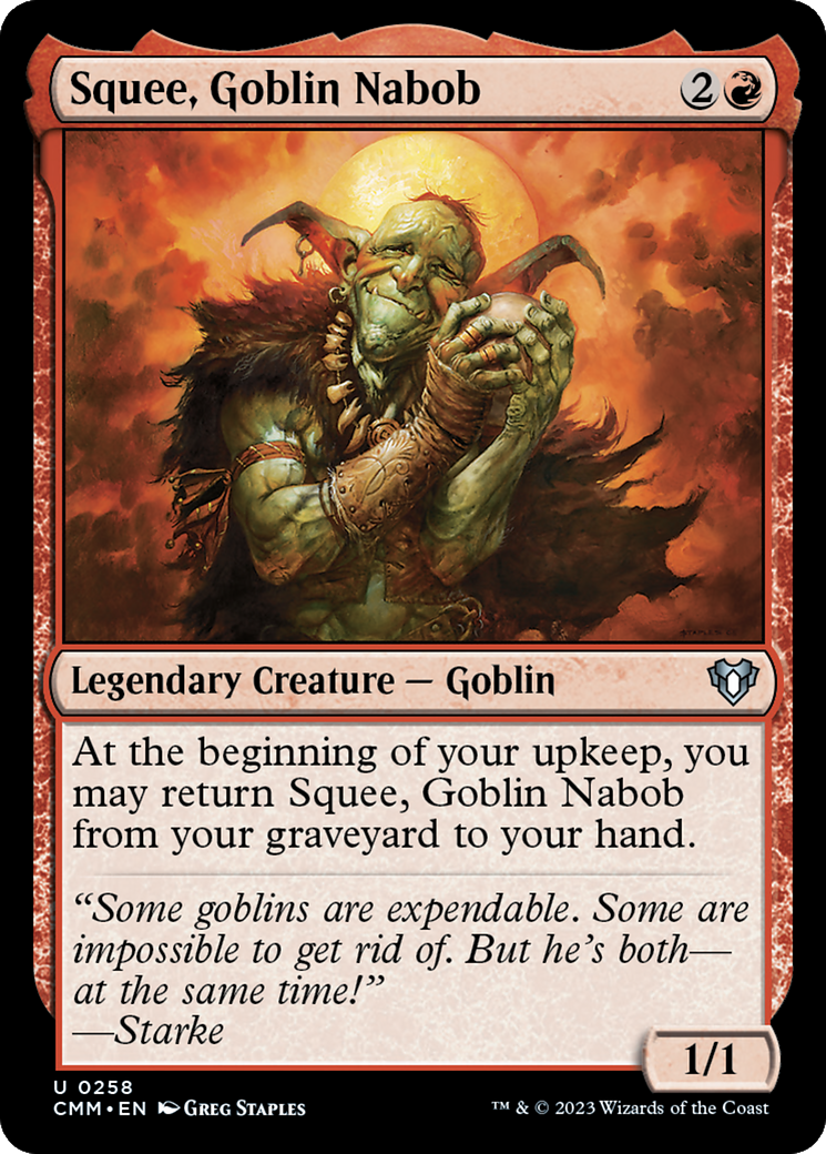 Squee, Goblin Nabob [Commander Masters] | Gear Gaming Bentonville