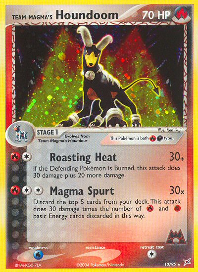 Team Magma's Houndoom (10/95) [EX: Team Magma vs Team Aqua] | Gear Gaming Bentonville