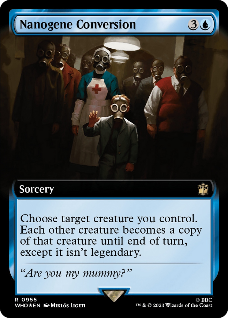 Nanogene Conversion (Extended Art) (Surge Foil) [Doctor Who] | Gear Gaming Bentonville