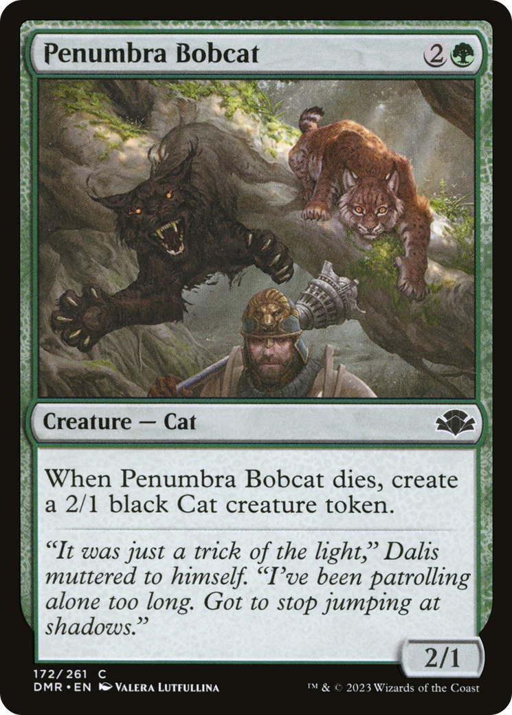 Penumbra Bobcat [Dominaria Remastered] | Gear Gaming Bentonville