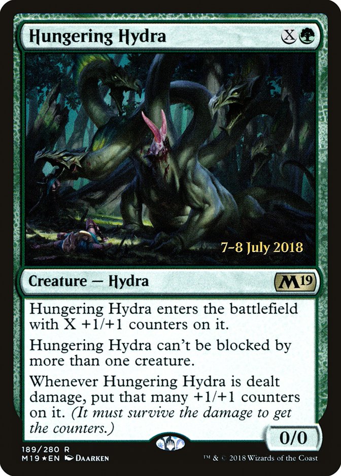 Hungering Hydra [Core Set 2019 Prerelease Promos] | Gear Gaming Bentonville