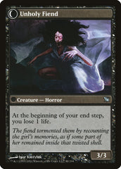 Cloistered Youth // Unholy Fiend [Innistrad] | Gear Gaming Bentonville