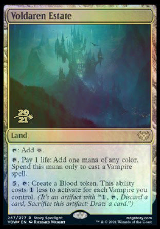 Voldaren Estate [Innistrad: Crimson Vow Prerelease Promos] | Gear Gaming Bentonville