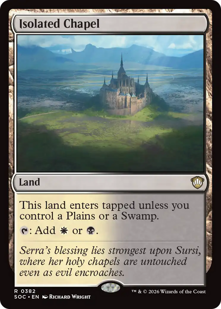 Isolated Chapel [Secrets of Strixhaven Commander] | Gear Gaming Bentonville