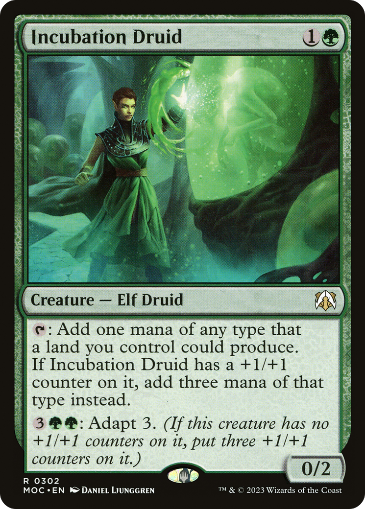 Incubation Druid [March of the Machine Commander] | Gear Gaming Bentonville