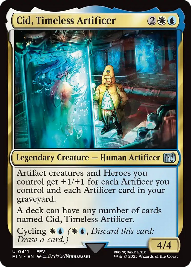 Cid, Timeless Artificer (0411) [FINAL FANTASY] | Gear Gaming Bentonville
