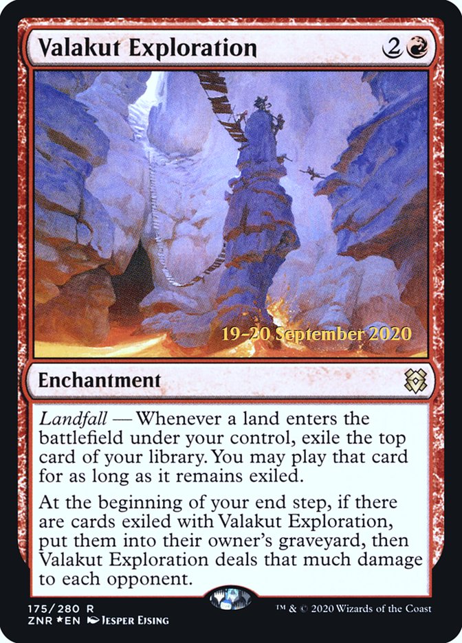 Valakut Exploration [Zendikar Rising Prerelease Promos] | Gear Gaming Bentonville