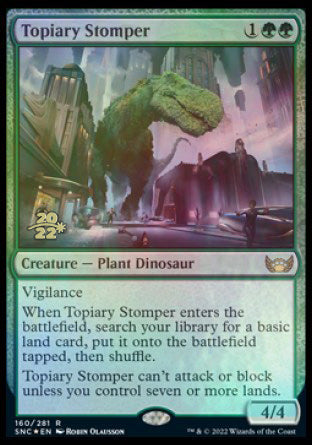 Topiary Stomper [Streets of New Capenna Prerelease Promos] | Gear Gaming Bentonville