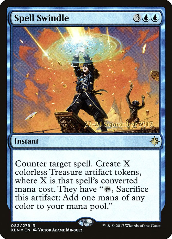 Spell Swindle [Ixalan Prerelease Promos] | Gear Gaming Bentonville