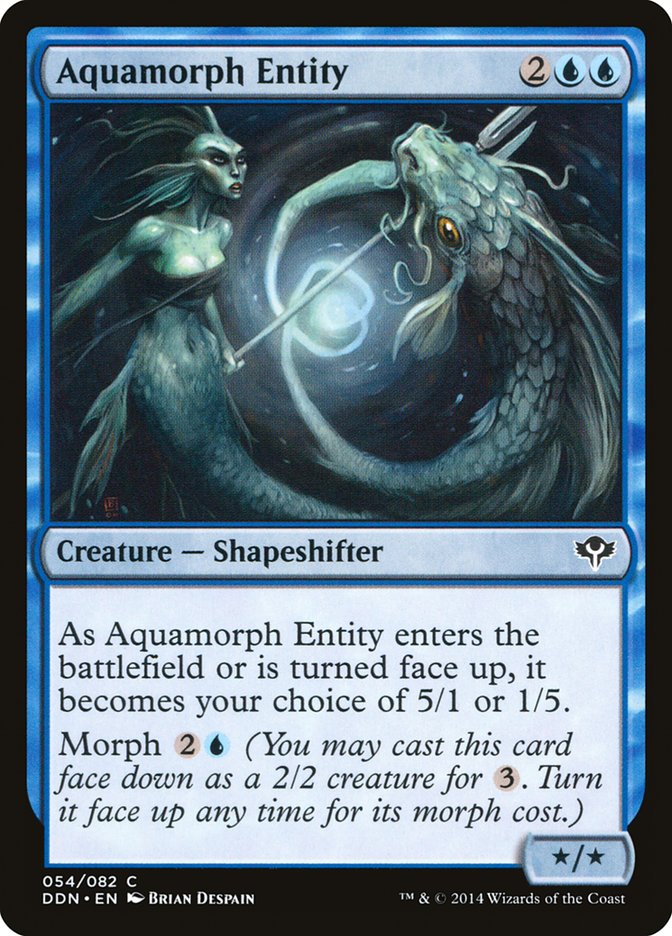 Aquamorph Entity [Duel Decks: Speed vs. Cunning] | Gear Gaming Bentonville