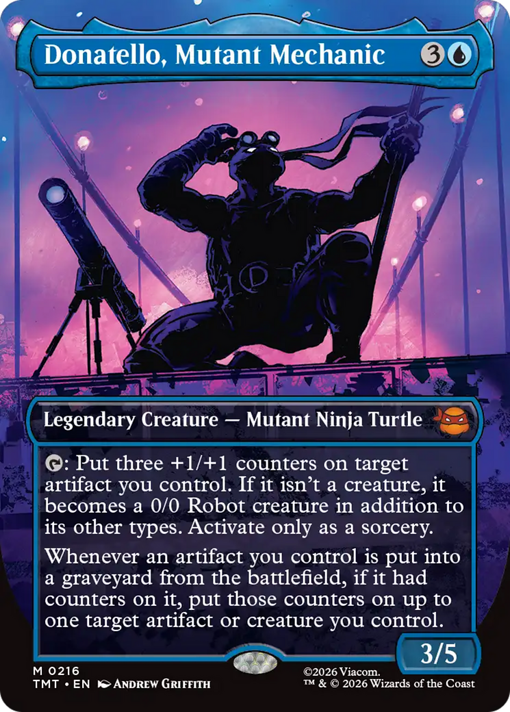 Donatello, Mutant Mechanic (Borderless) [Teenage Mutant Ninja Turtles] | Gear Gaming Bentonville