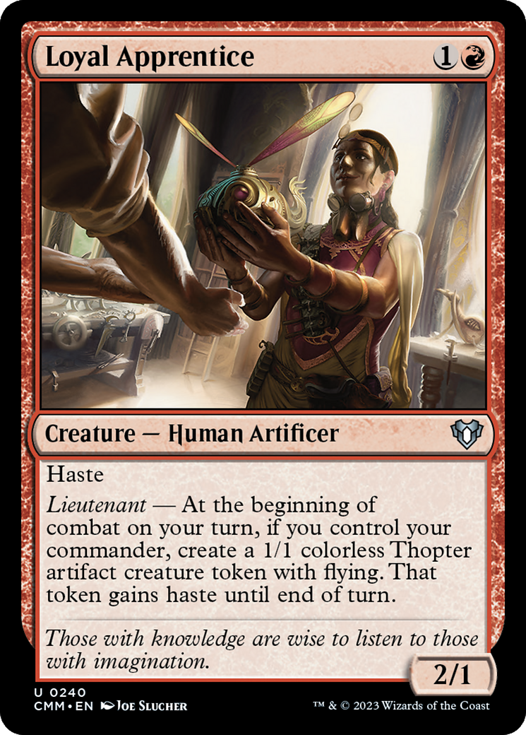 Loyal Apprentice [Commander Masters] | Gear Gaming Bentonville