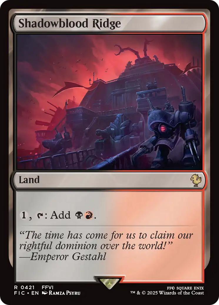 Shadowblood Ridge [FINAL FANTASY Commander] | Gear Gaming Bentonville
