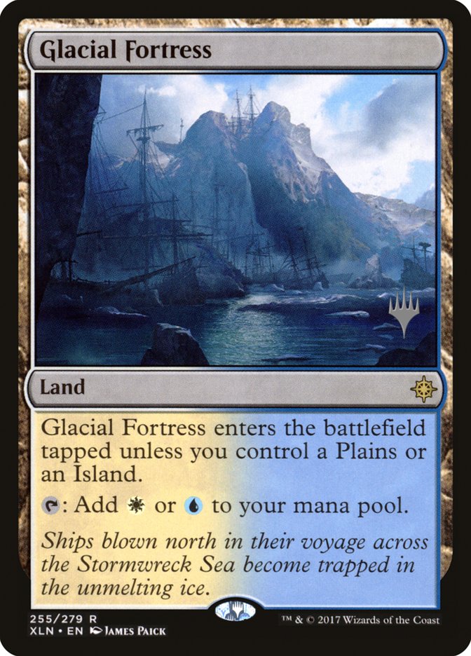 Glacial Fortress (Promo Pack) [Ixalan Promos] | Gear Gaming Bentonville
