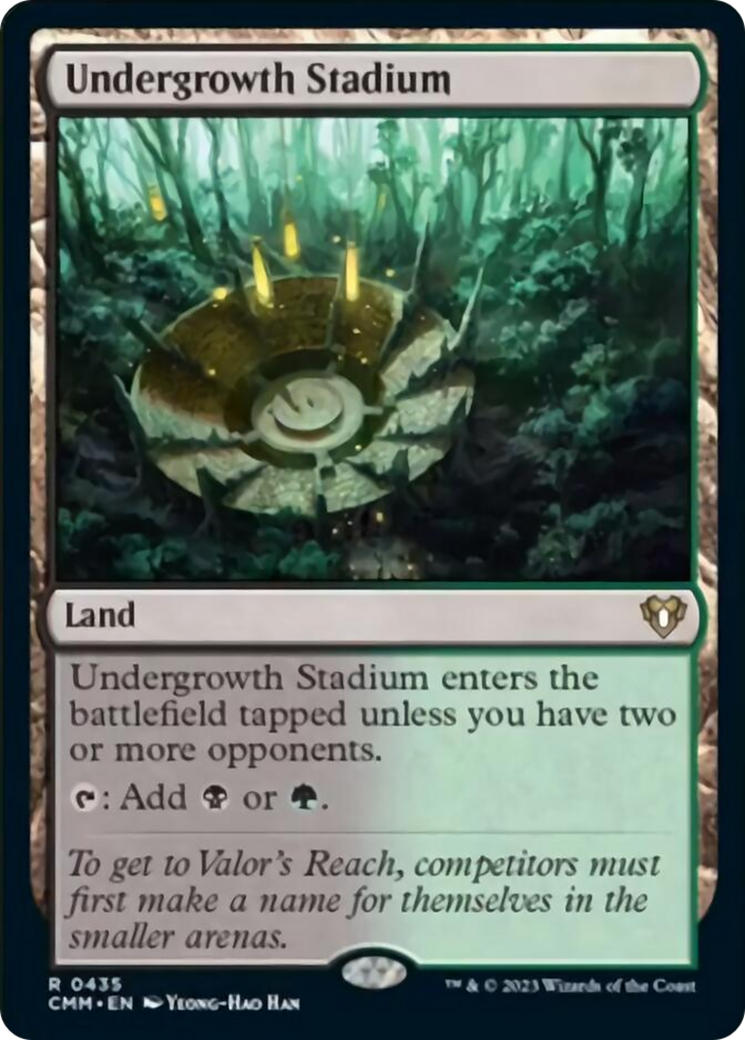 Undergrowth Stadium [Commander Masters] | Gear Gaming Bentonville