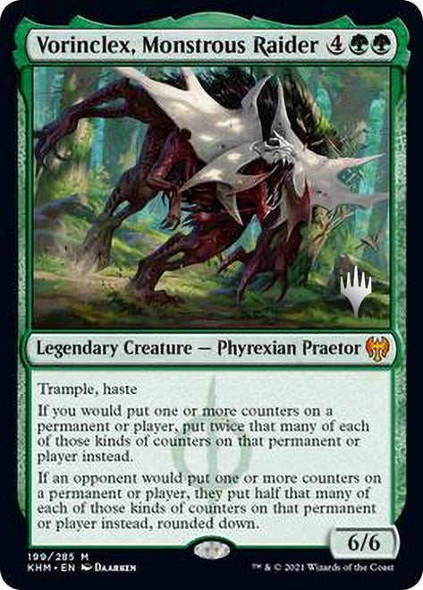 Vorinclex, Monstrous Raider (Promo Pack) [Kaldheim Promos] | Gear Gaming Bentonville