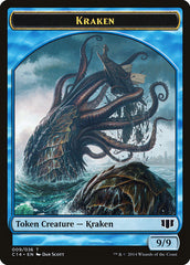 Kraken // Zombie (011/036) Double-Sided Token [Commander 2014 Tokens] | Gear Gaming Bentonville