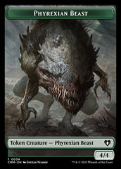 Eldrazi Scion // Phyrexian Beast Double-Sided Token [Commander Masters Tokens] | Gear Gaming Bentonville