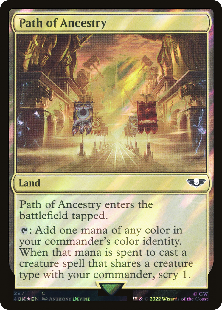 Path of Ancestry (Surge Foil) [Marvel Super Heroes Commander] | Gear Gaming Bentonville