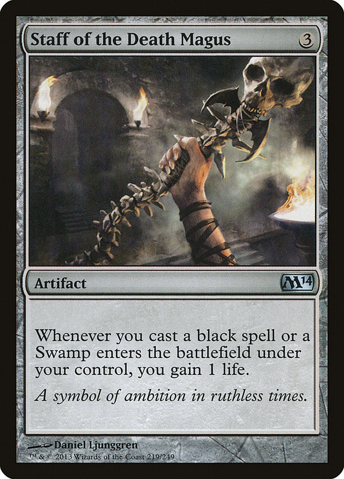 Staff of the Death Magus [Magic 2014] | Gear Gaming Bentonville