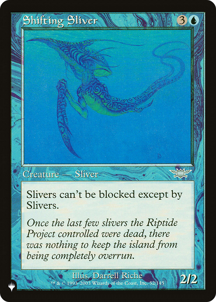 Shifting Sliver [The List Reprints] | Gear Gaming Bentonville