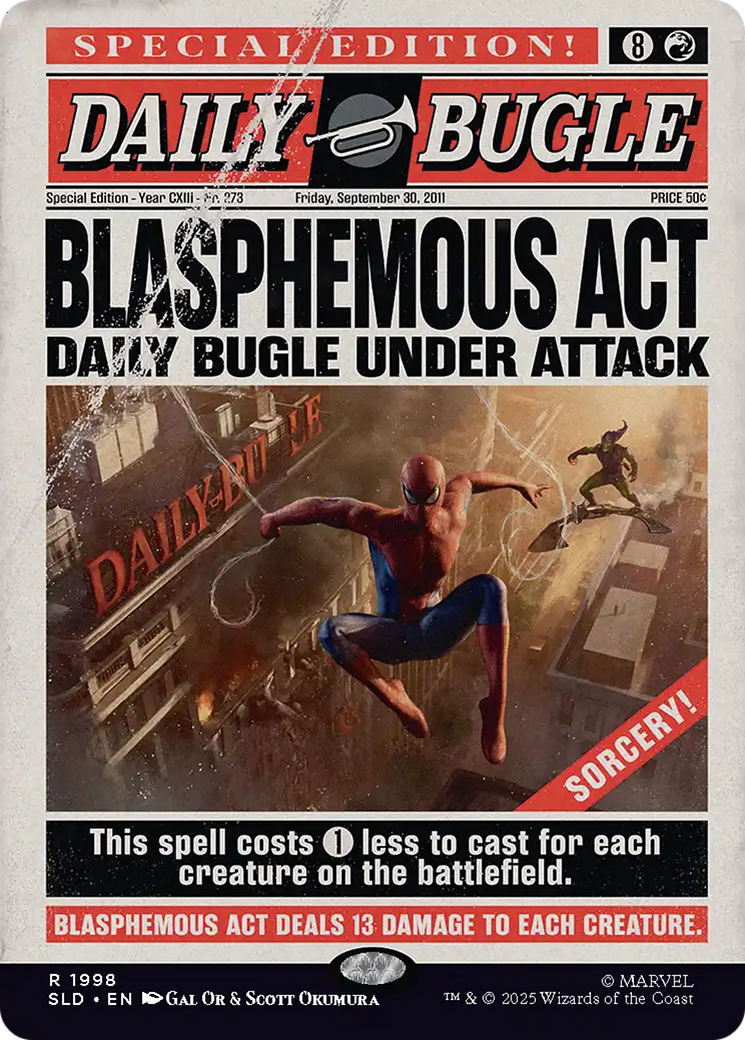 Blasphemous Act (1998) [Secret Lair Drop Series] | Gear Gaming Bentonville