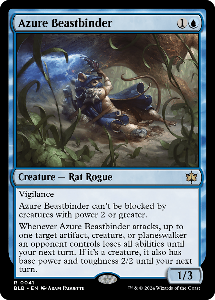 Azure Beastbinder [Bloomburrow] | Gear Gaming Bentonville