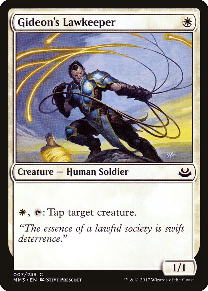 Gideon's Lawkeeper [Modern Masters 2017] | Gear Gaming Bentonville