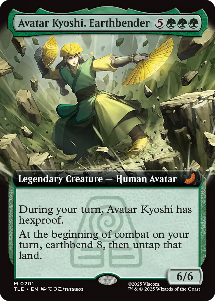 Avatar Kyoshi, Earthbender (Extended Art) [Avatar: The Last Airbender: Eternal-Legal] | Gear Gaming Bentonville