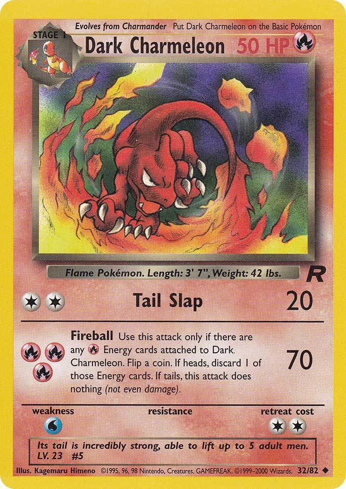 Dark Charmeleon (32/82) [Team Rocket Unlimited] | Gear Gaming Bentonville