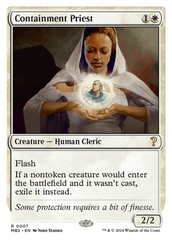 Containment Priest (White Border) [Mystery Booster 2] | Gear Gaming Bentonville