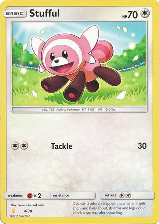 Stufful (4/30) [Sun & Moon: Trainer Kit - Alolan Raichu] | Gear Gaming Bentonville